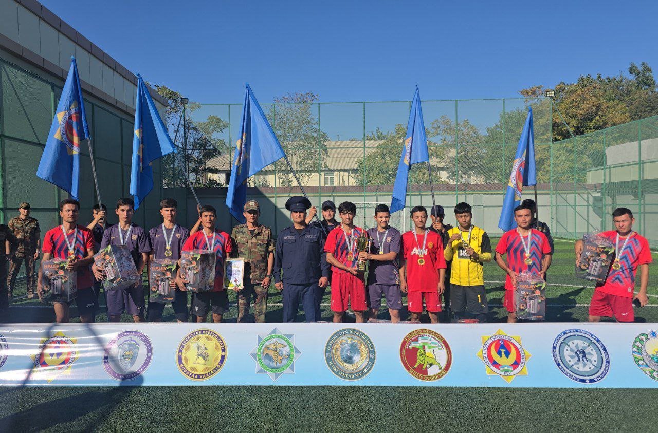 Xorazm viloyati Favqulodda vaziyatlar boshqarmasining futbol o‘yingohida sportning mini-futbol turi bo‘yicha otaliqqa olingan yoshlar o‘rtasida "Favqulodda vaziyatlar boshqarma boshlig'i kubogi” musobaqasi bo‘lib o‘tdi.